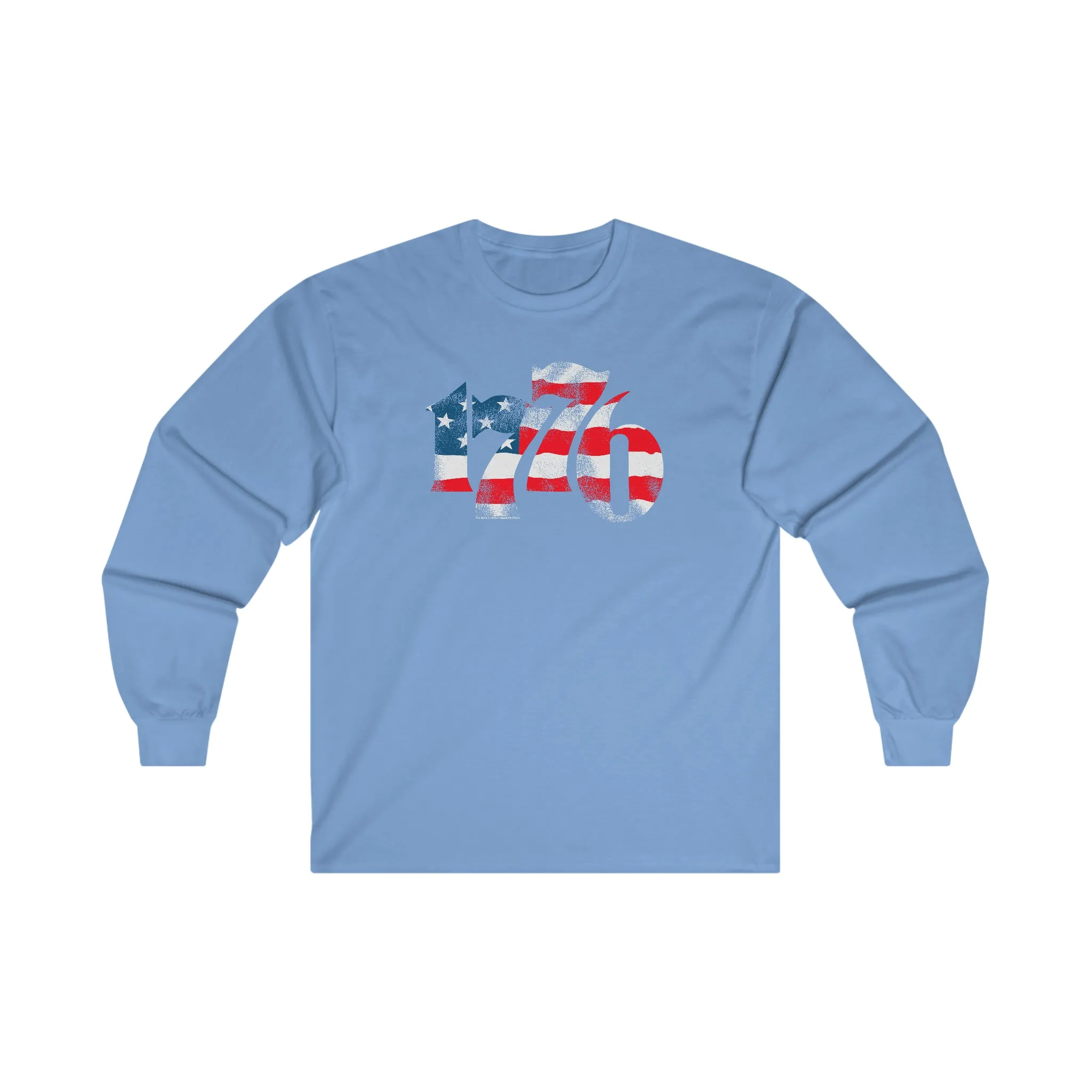 1776 American Flag Long Sleeve Tee