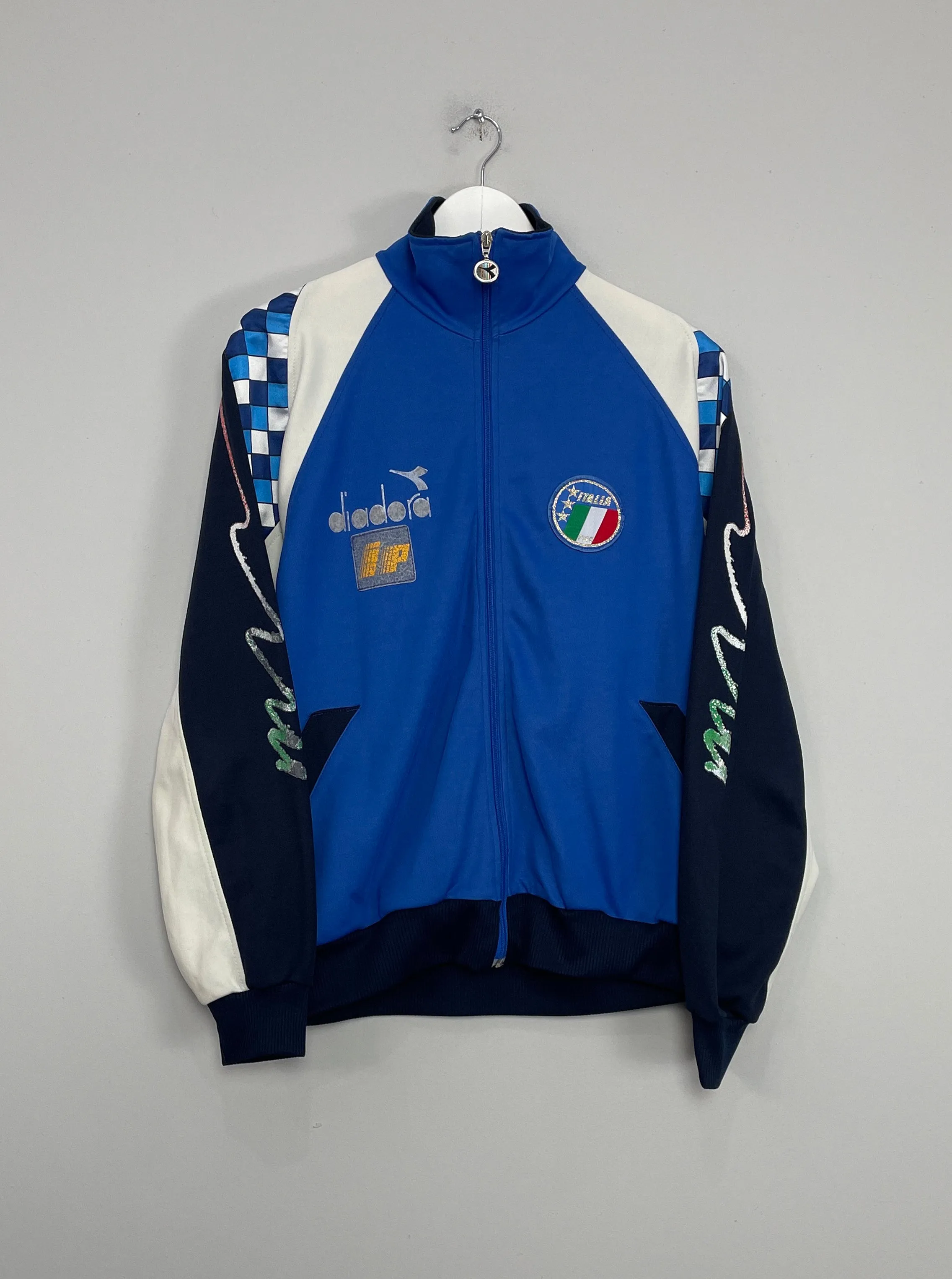 1990 ITALY TRACK JACKET (L) DIADORA