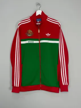 1990/91 MEXICO ADIDAS ORIGINALS TRACKSUIT TOP (L) ADIDAS