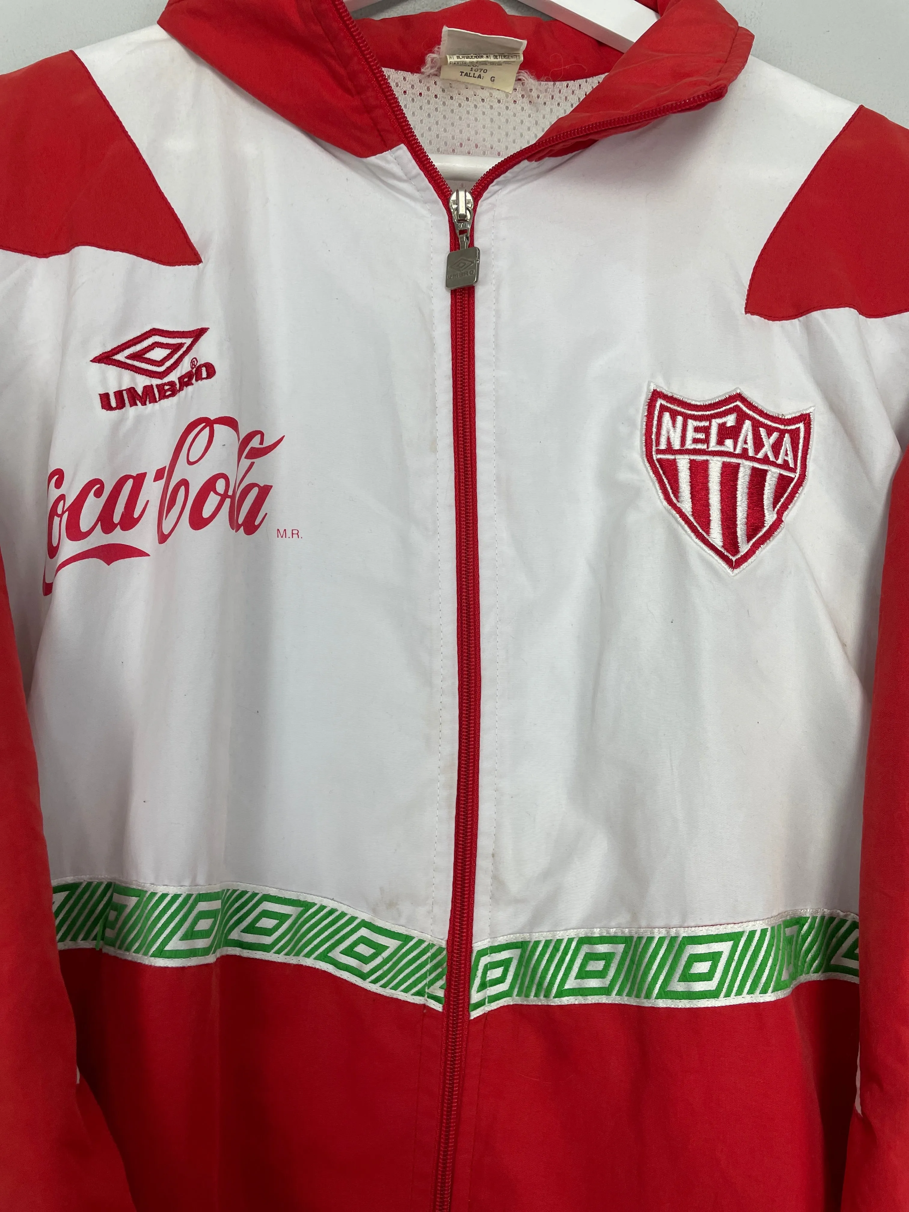 1995/96 NECAXA TRACK JACKET (L) UMBRO