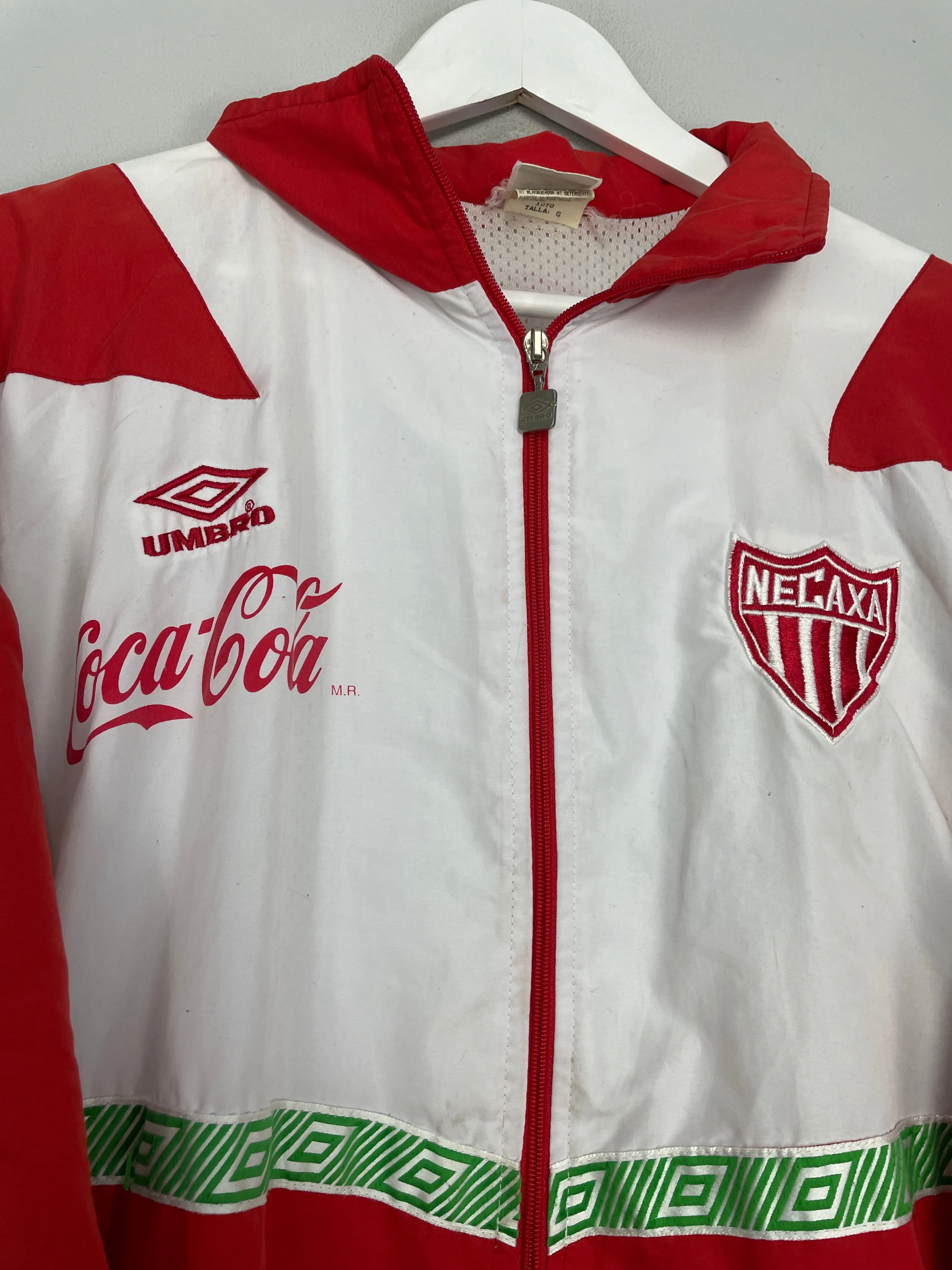 1995/96 NECAXA TRACK JACKET (L) UMBRO