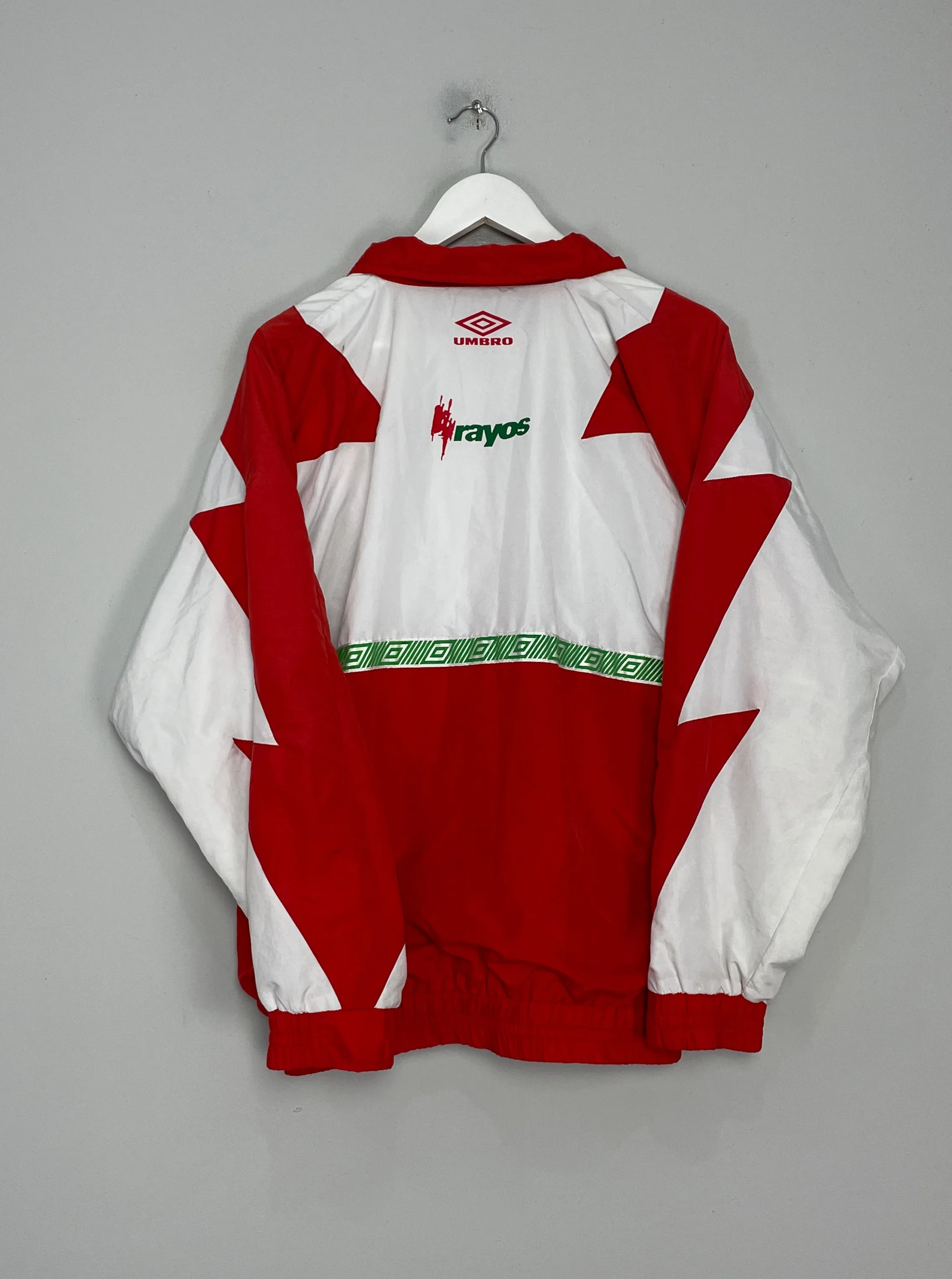 1995/96 NECAXA TRACK JACKET (L) UMBRO