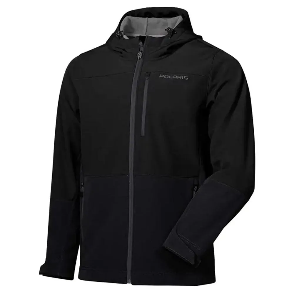 286531803 Polaris M SOFTSHELL JKT BLK M