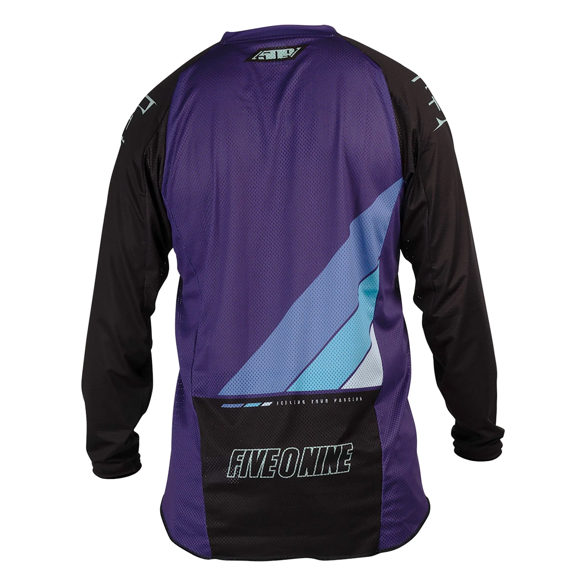 509  Ride 5 Jersey Lightweight Quick-Drying Breathable Mesh Paneling Ultraviolet