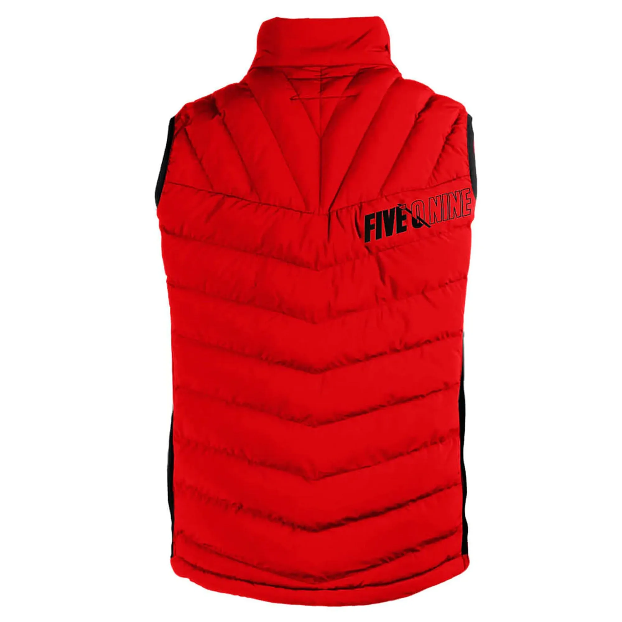 509  SynDown Hybrid Vest Snowmobile Hydrophobic Full Zip Lightweight Apex Red