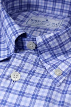 Aberdeen: Button Down Shirt - Blue/Blue (S)