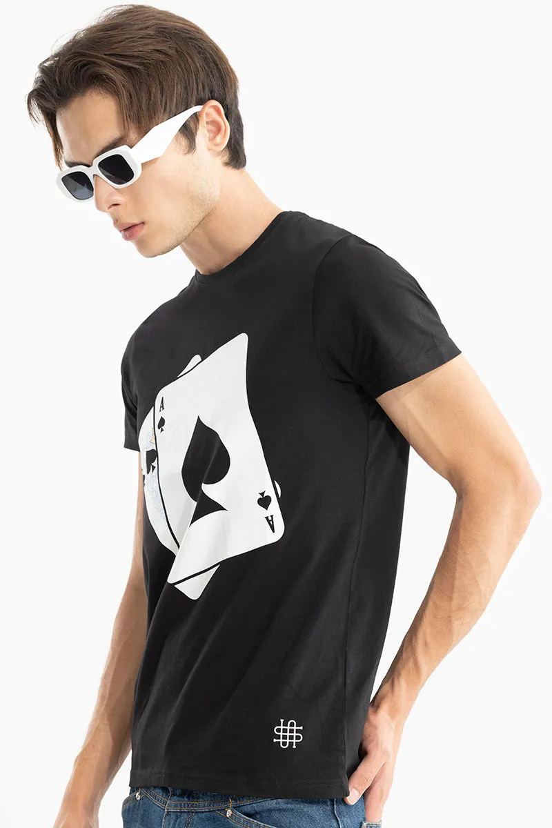 Ace Black T-Shirt