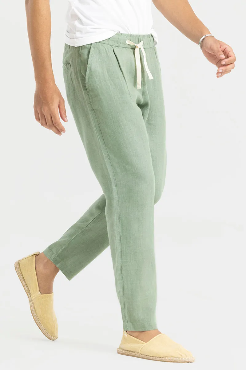 Sure! Heres an optimized title for your e-commerce product with added modifiers:

Mens Stylish Light Green Linen Pants - Comfortable, Breathable, and Perfect for Casual Wear