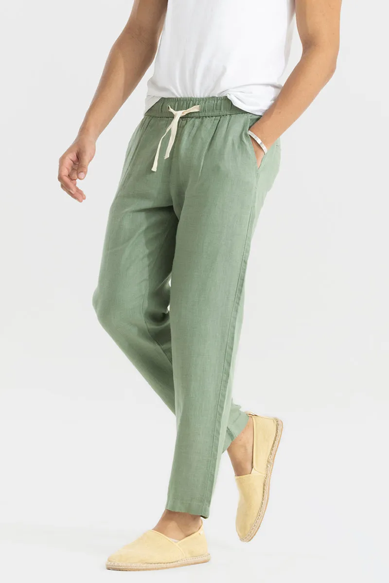 Sure! Heres an optimized title for your e-commerce product with added modifiers:

Mens Stylish Light Green Linen Pants - Comfortable, Breathable, and Perfect for Casual Wear