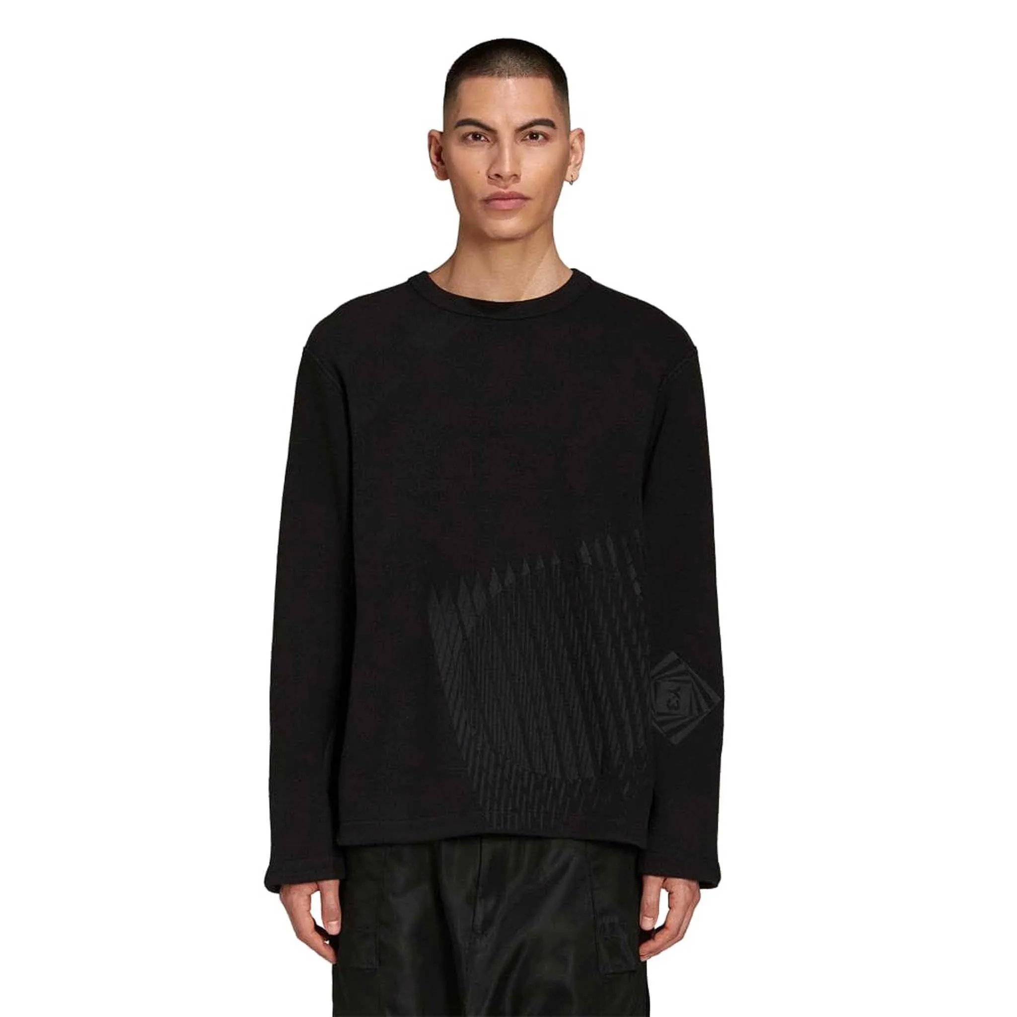 ADIDAS Y-3 CH1 Optimistic Illusions Sweatshirt Black