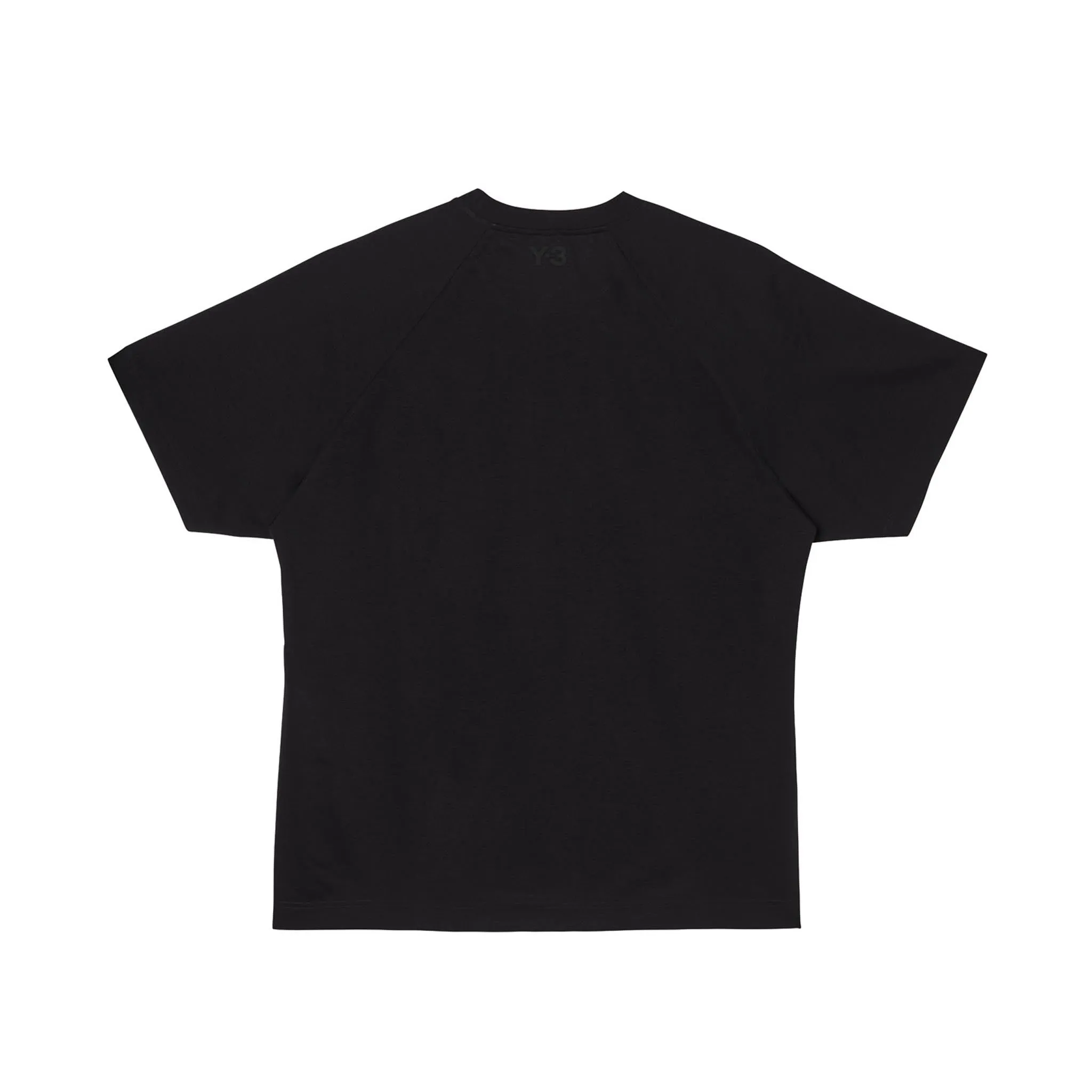 ADIDAS Y-3 Classic Paper Jersey Pocket Tee Black