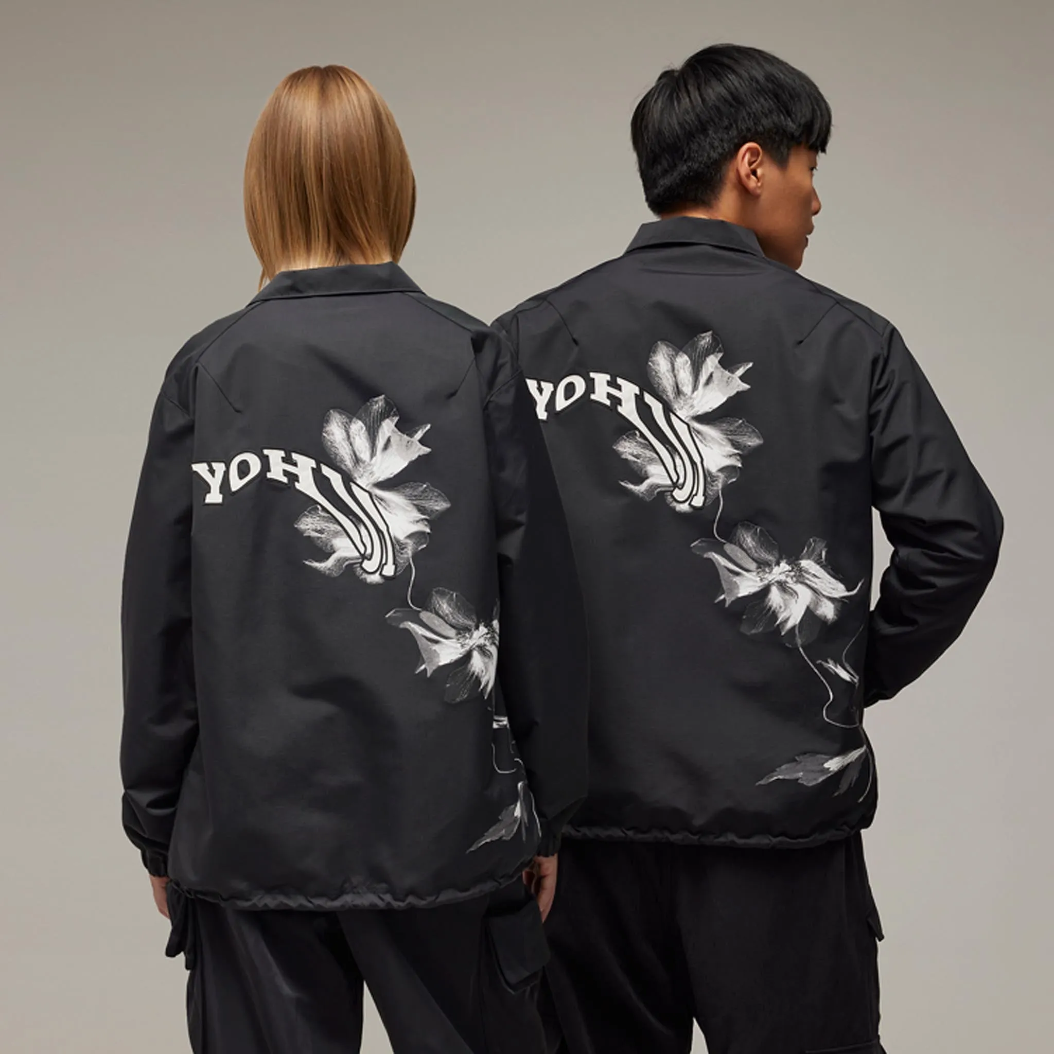 ADIDAS Y-3 Coach Jacket Black