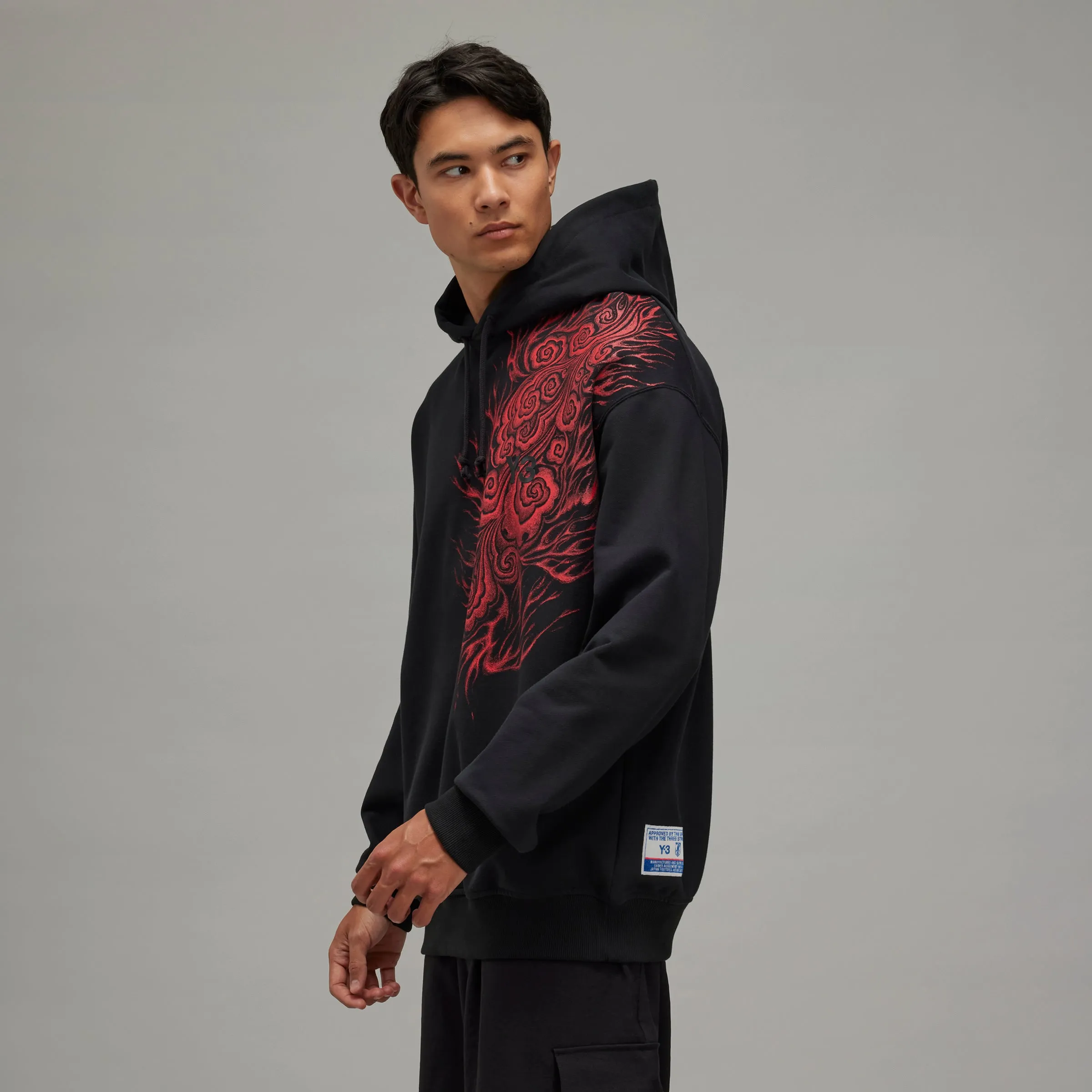 ADIDAS Y-3 JFA Culturewear Hoodie Black