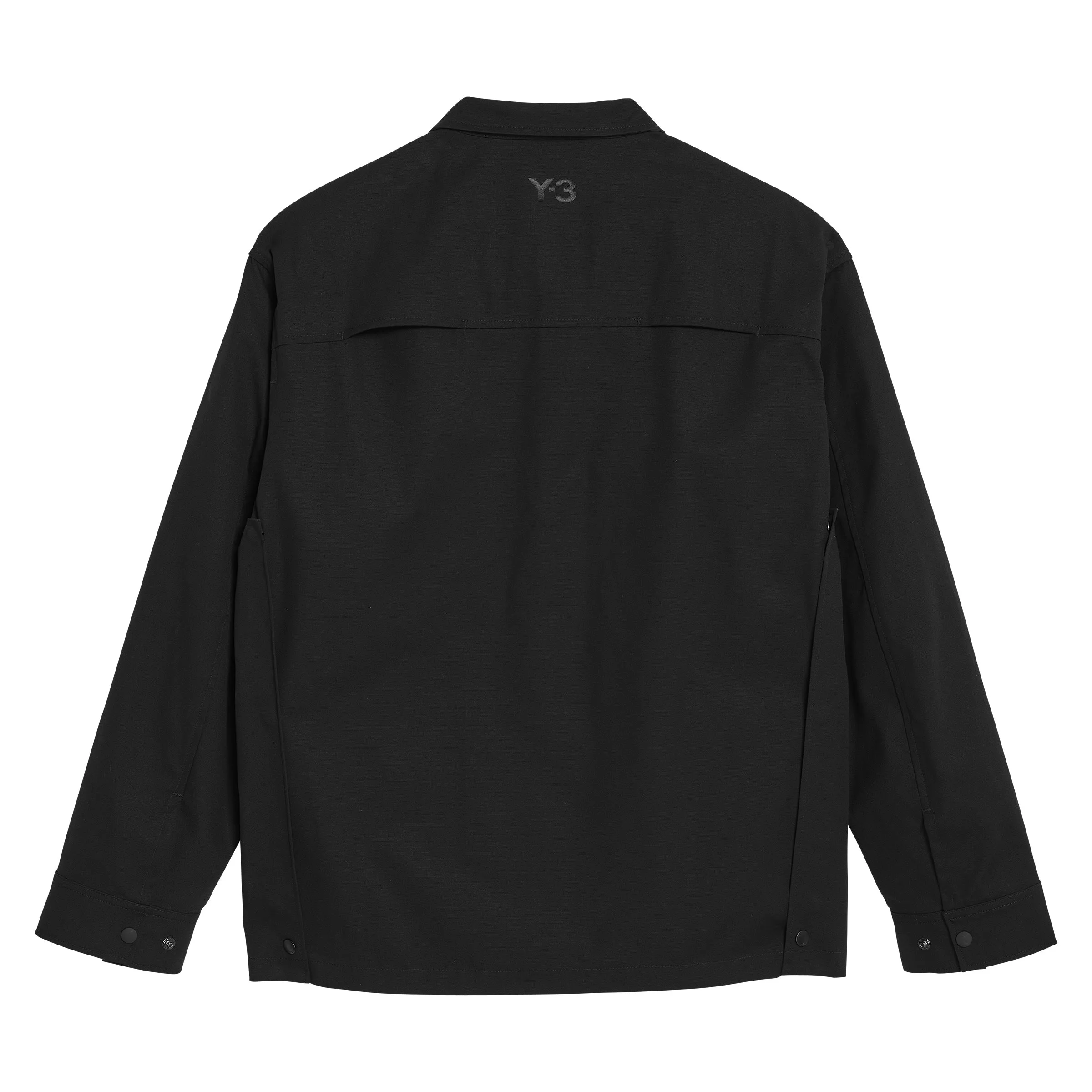 ADIDAS Y-3 Long Sleeve Pocket Shirt Black