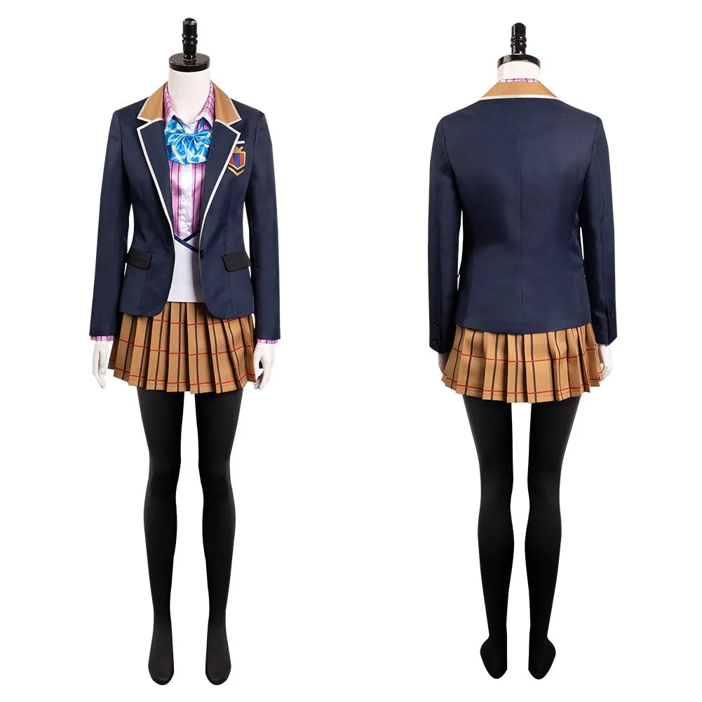 Adulte Masamune-kun no Ribenji Aki Adagaki Tenue Cosplay Costume