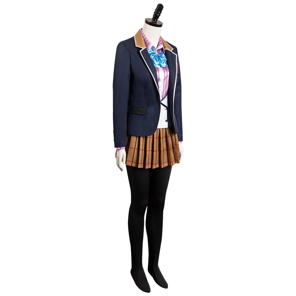 Adulte Masamune-kun no Ribenji Aki Adagaki Tenue Cosplay Costume