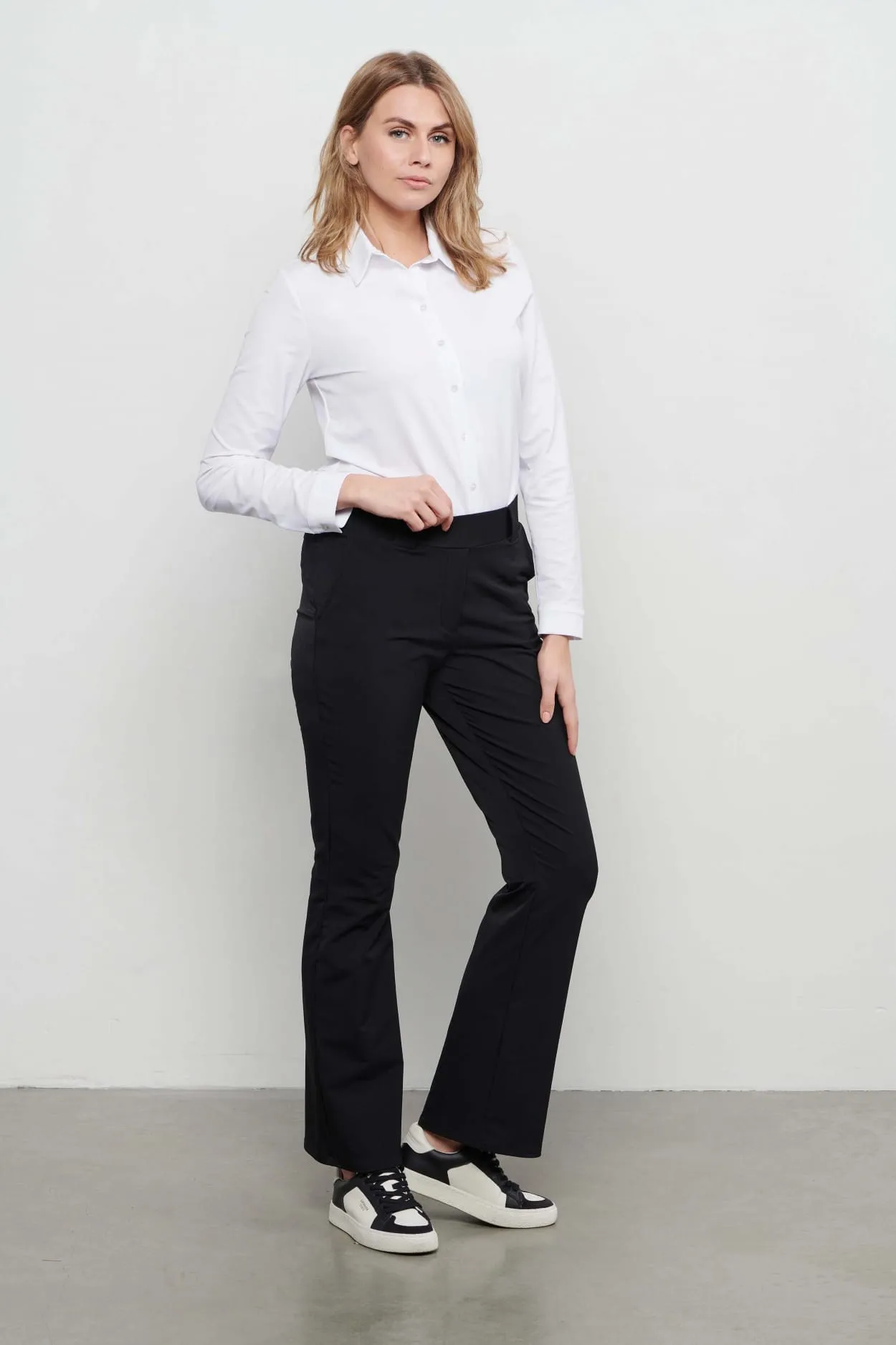 &Co Woman Olivia Travel Shirt - White