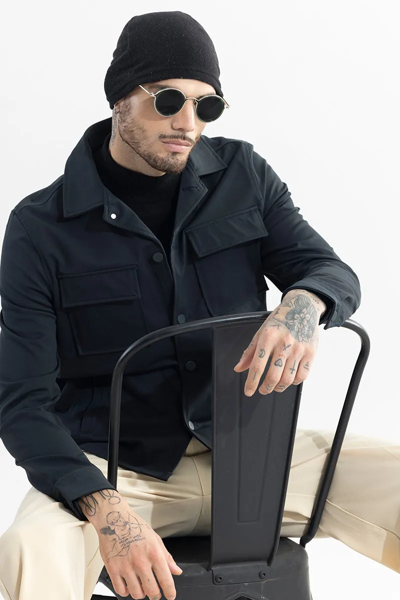 ArcticBreeze Coal Black Jacket