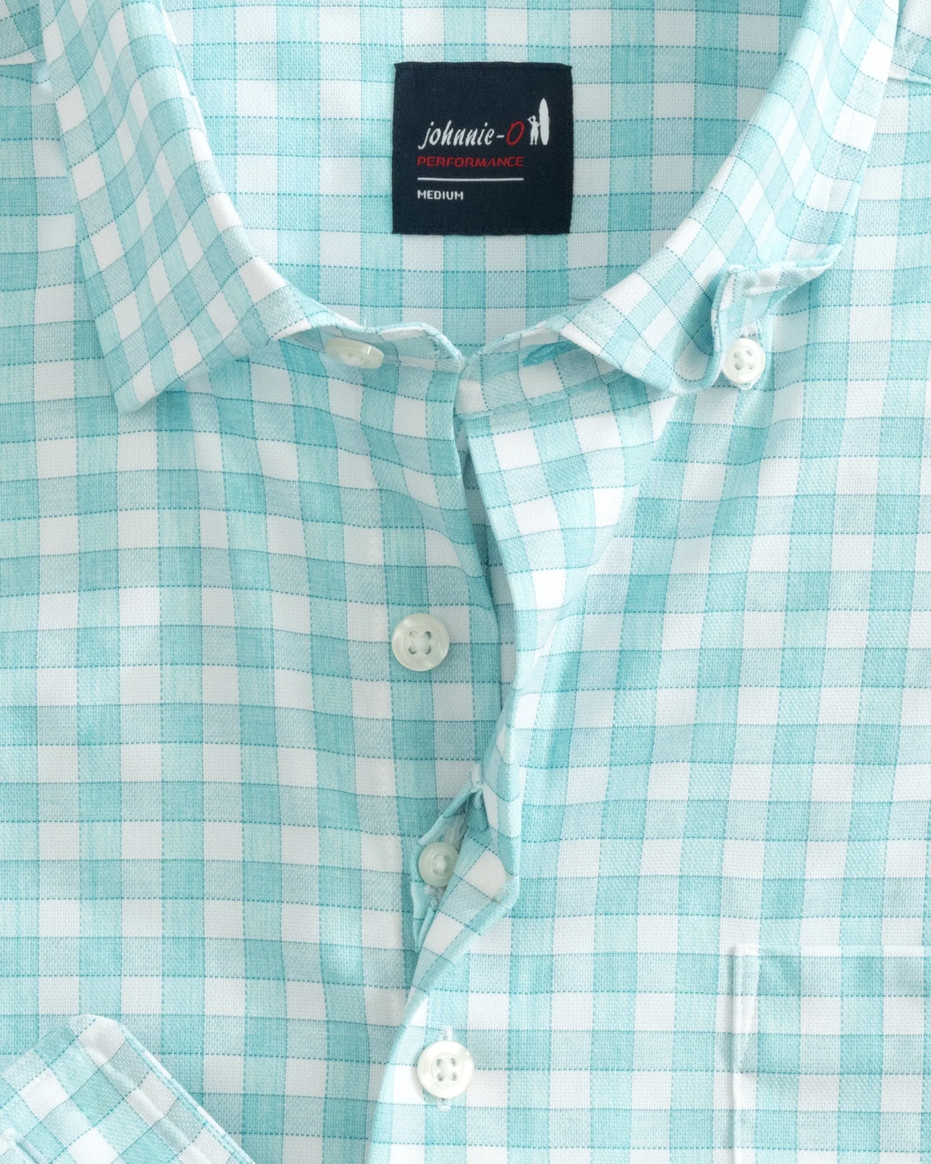 Ashworth Performance Button Up Shirt - Haze