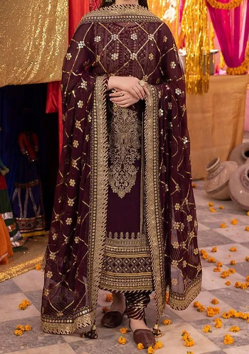 Asim Jofa Dastaan Pakistani Chiffon Dress