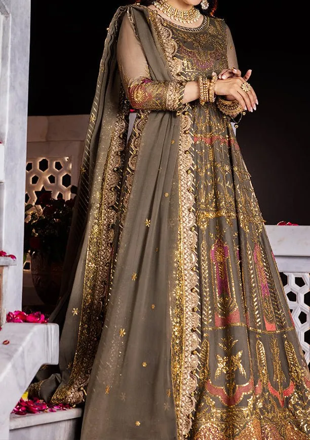 Asim Jofa Jaan-e-jahan Pakistani Chiffon Anarkali