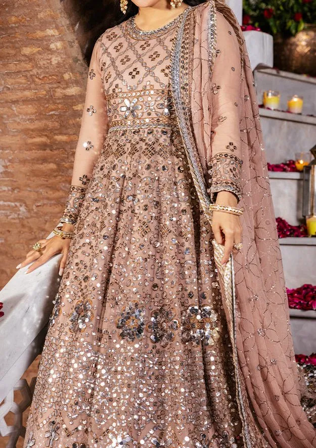 Asim Jofa Jaan-e-jahan Pakistani Chiffon Anarkali