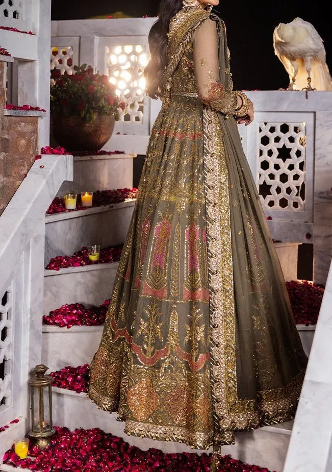 Asim Jofa Jaan-e-jahan Pakistani Chiffon Anarkali