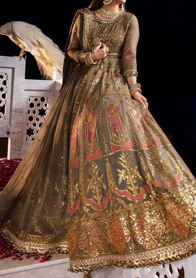 Asim Jofa Jaan-e-jahan Pakistani Chiffon Anarkali