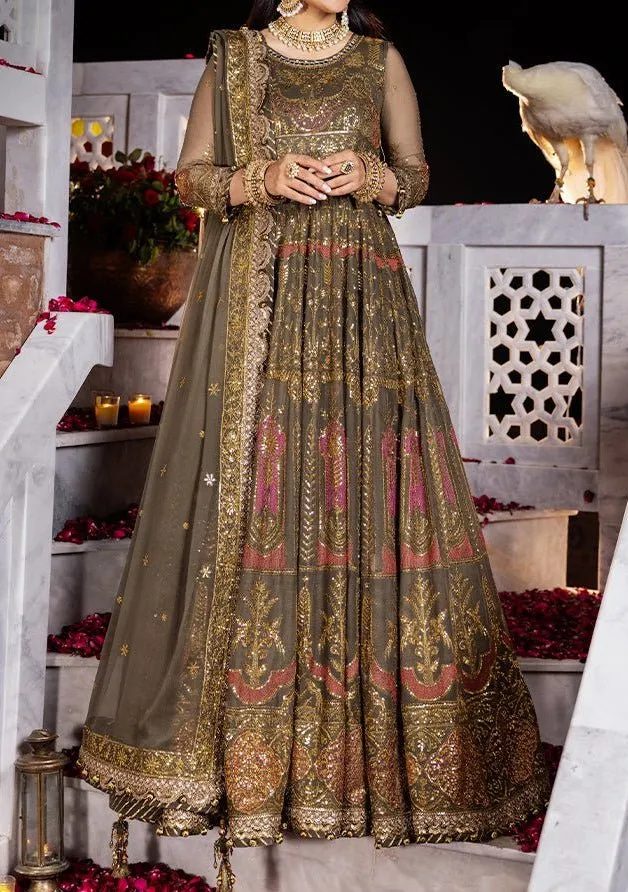 Asim Jofa Jaan-e-jahan Pakistani Chiffon Anarkali