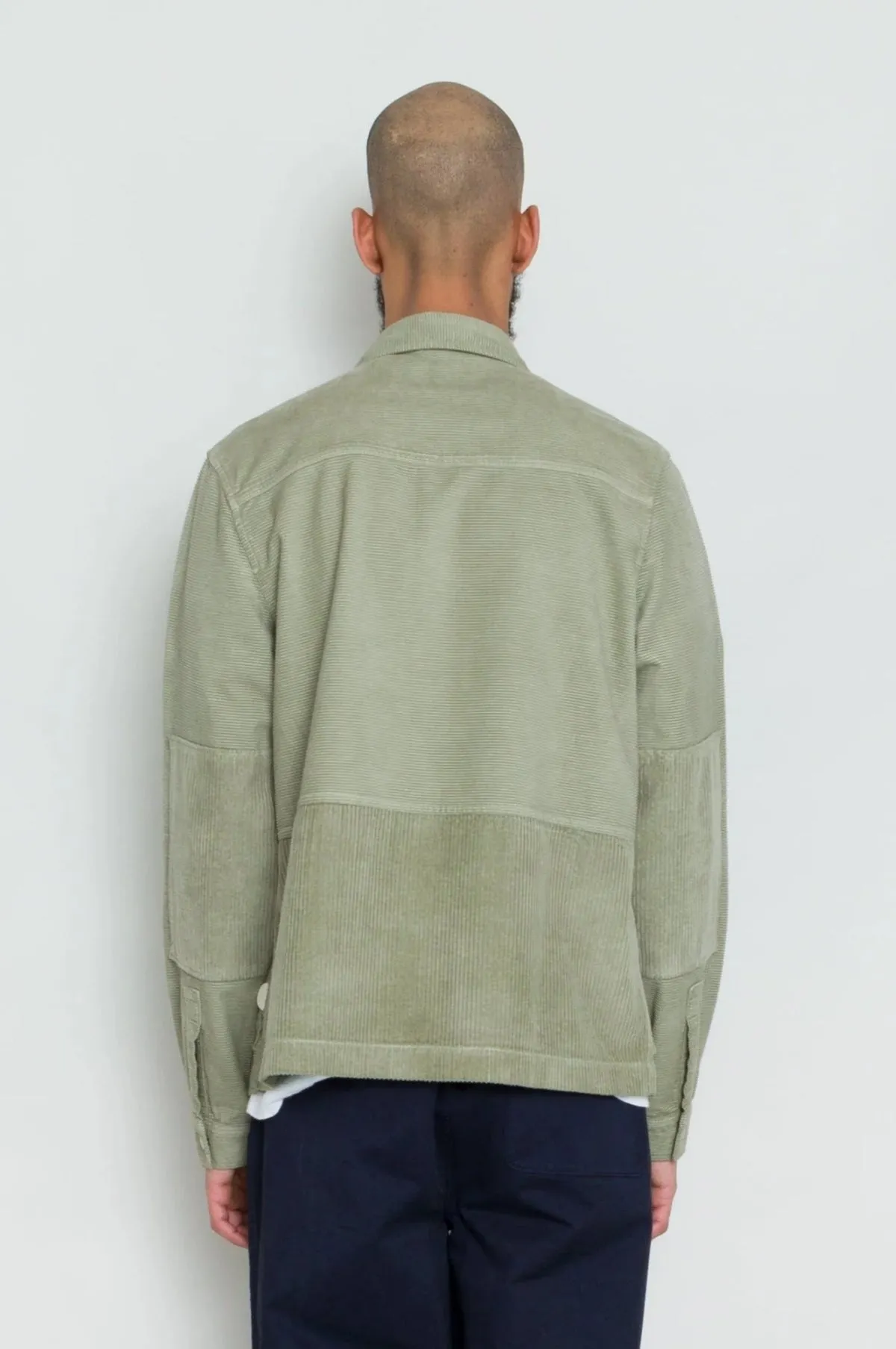 Assembly Worker Jacket Sage Cord Mix