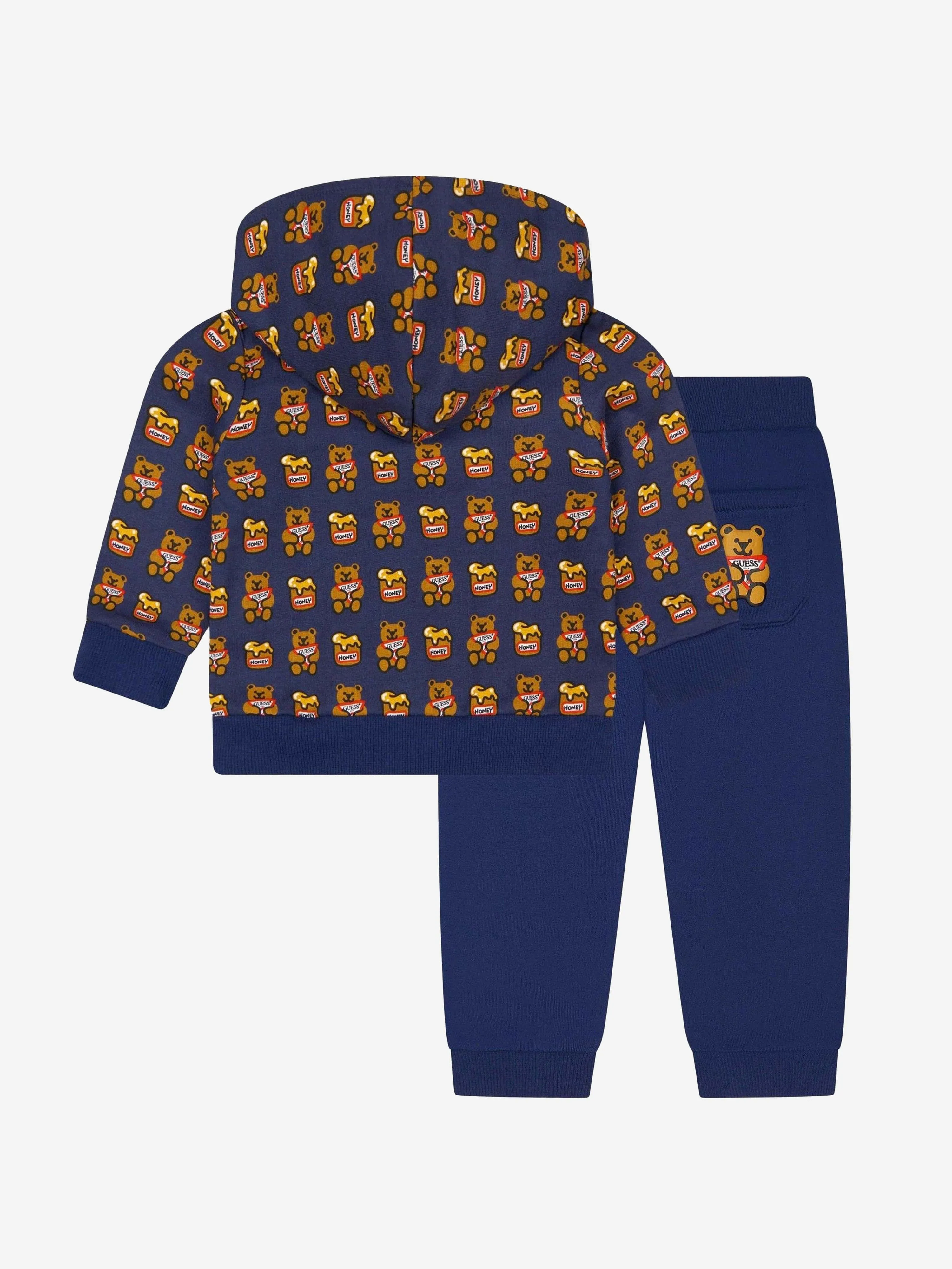 Baby Boys Bear Print Tracksuit