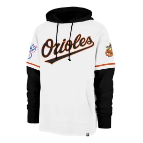 BALTIMORE ORIOLES COOPERSTOWN TRIFECTA '47 SHORTSTOP PULLOVER HOOD