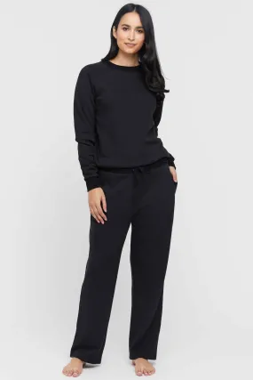 Bamboo Essential Trackpant - Black