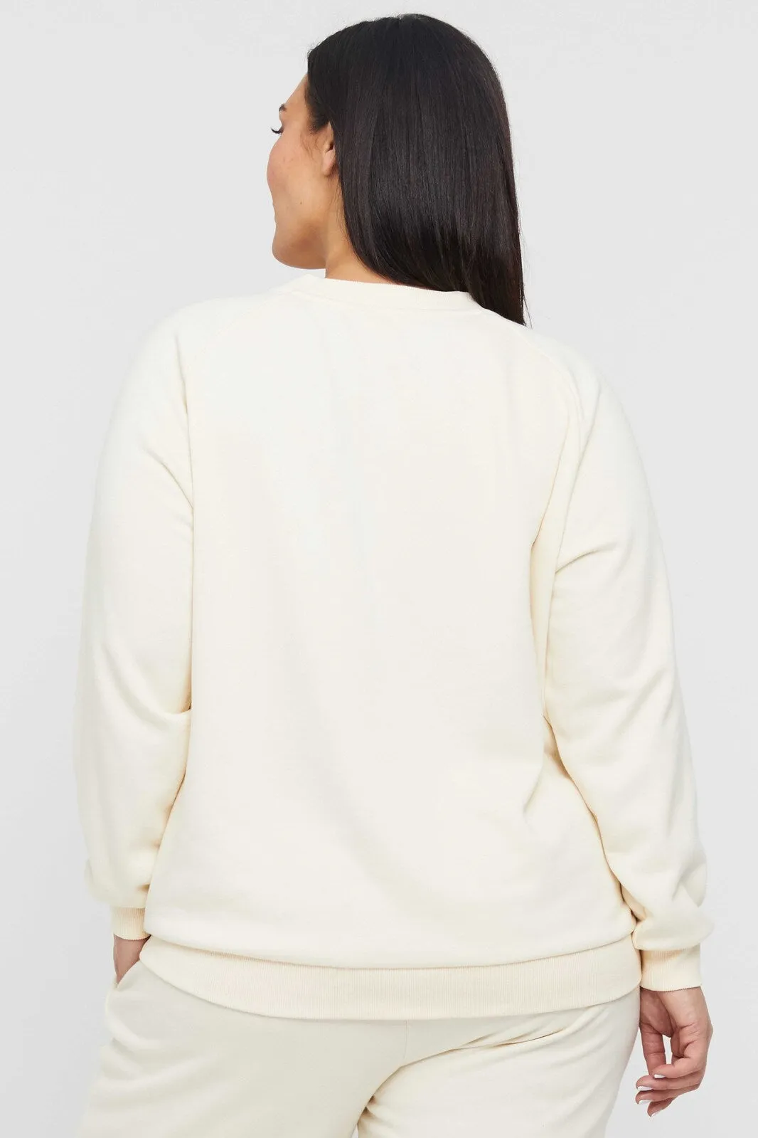 Bamboo Raglan Top - Winter White