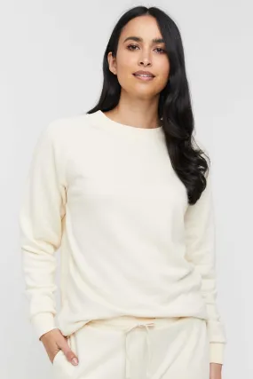 Bamboo Raglan Top - Winter White