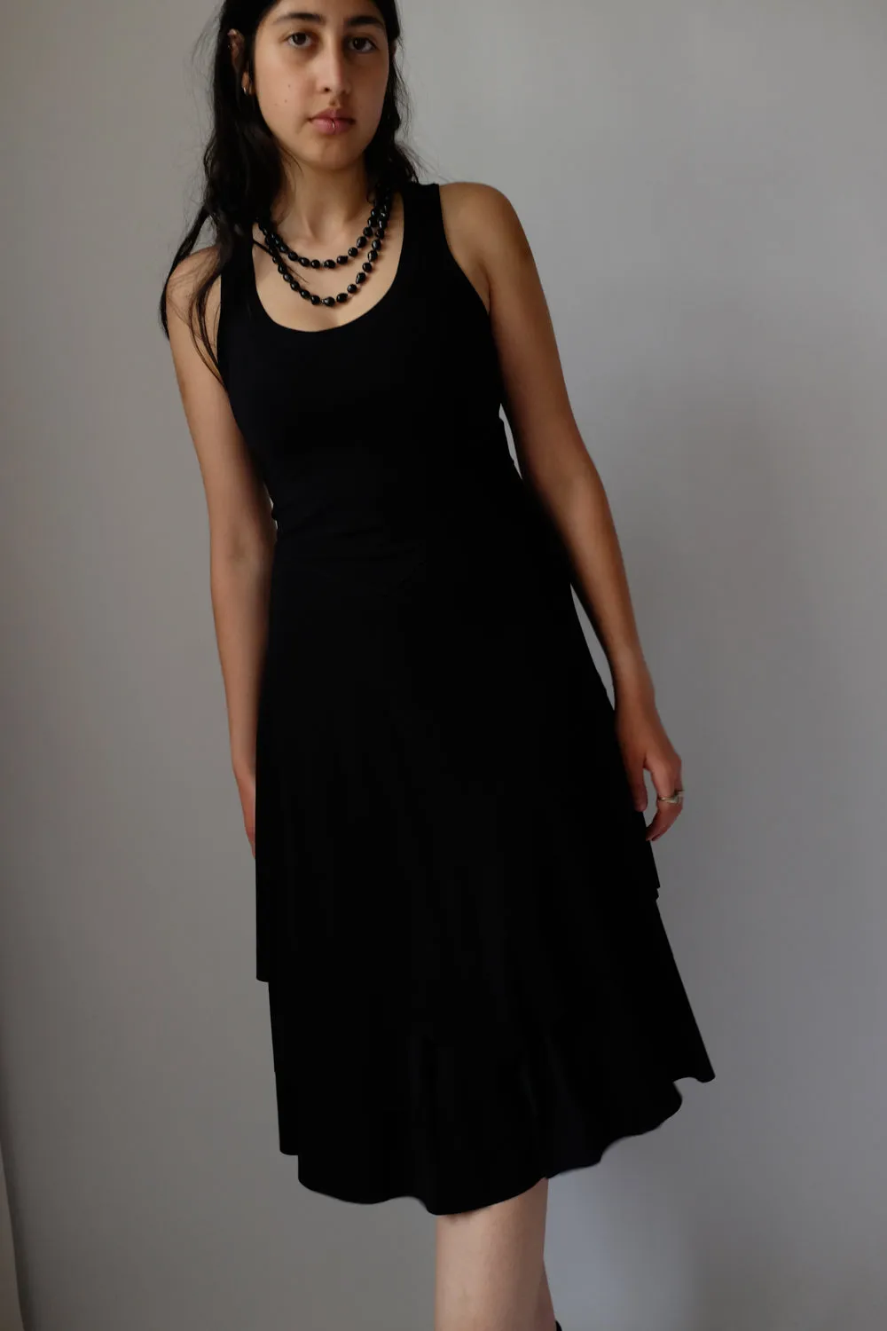 BLACK LAYER SUMMER DRESS