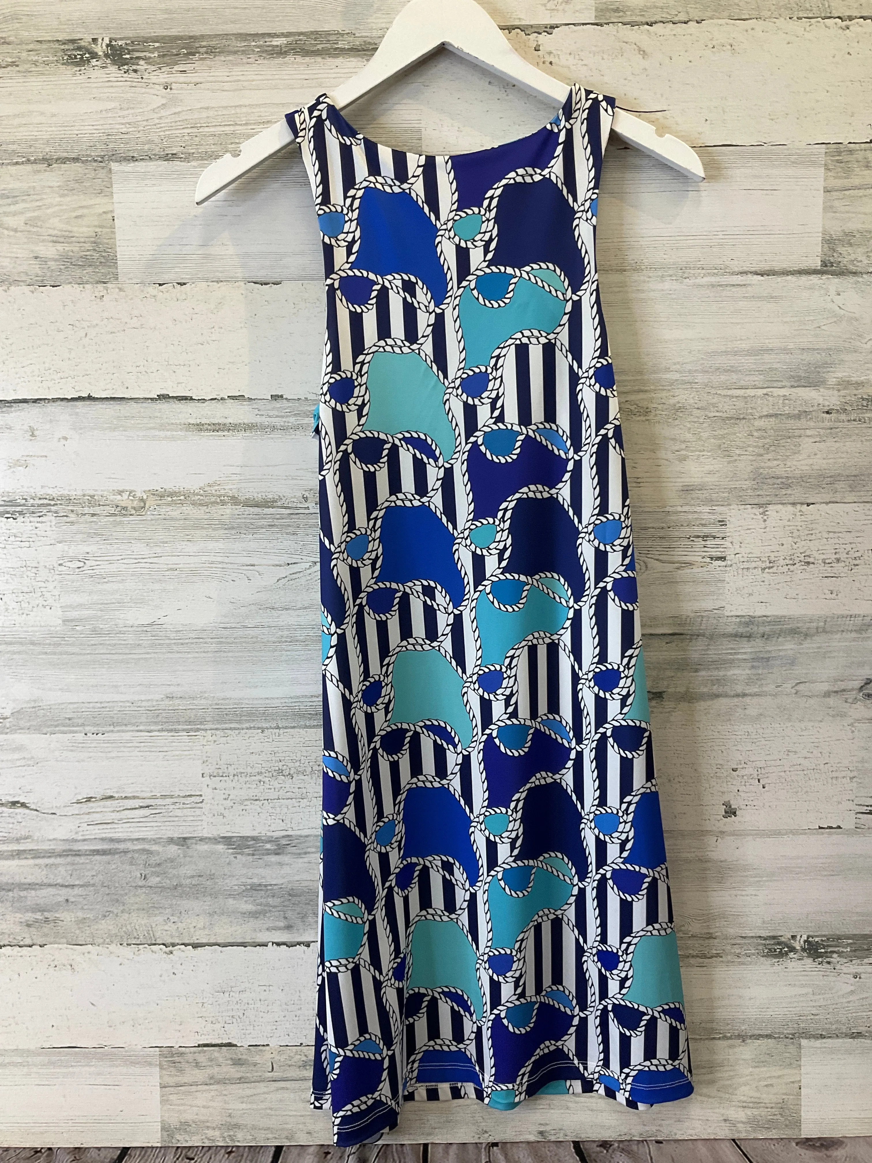 Blue Dress Casual Maxi Clothes Mentor, Size Xs