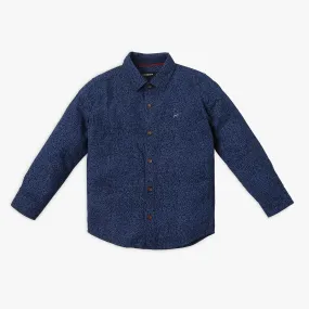 Boy's Regular Fit Printed Shirt