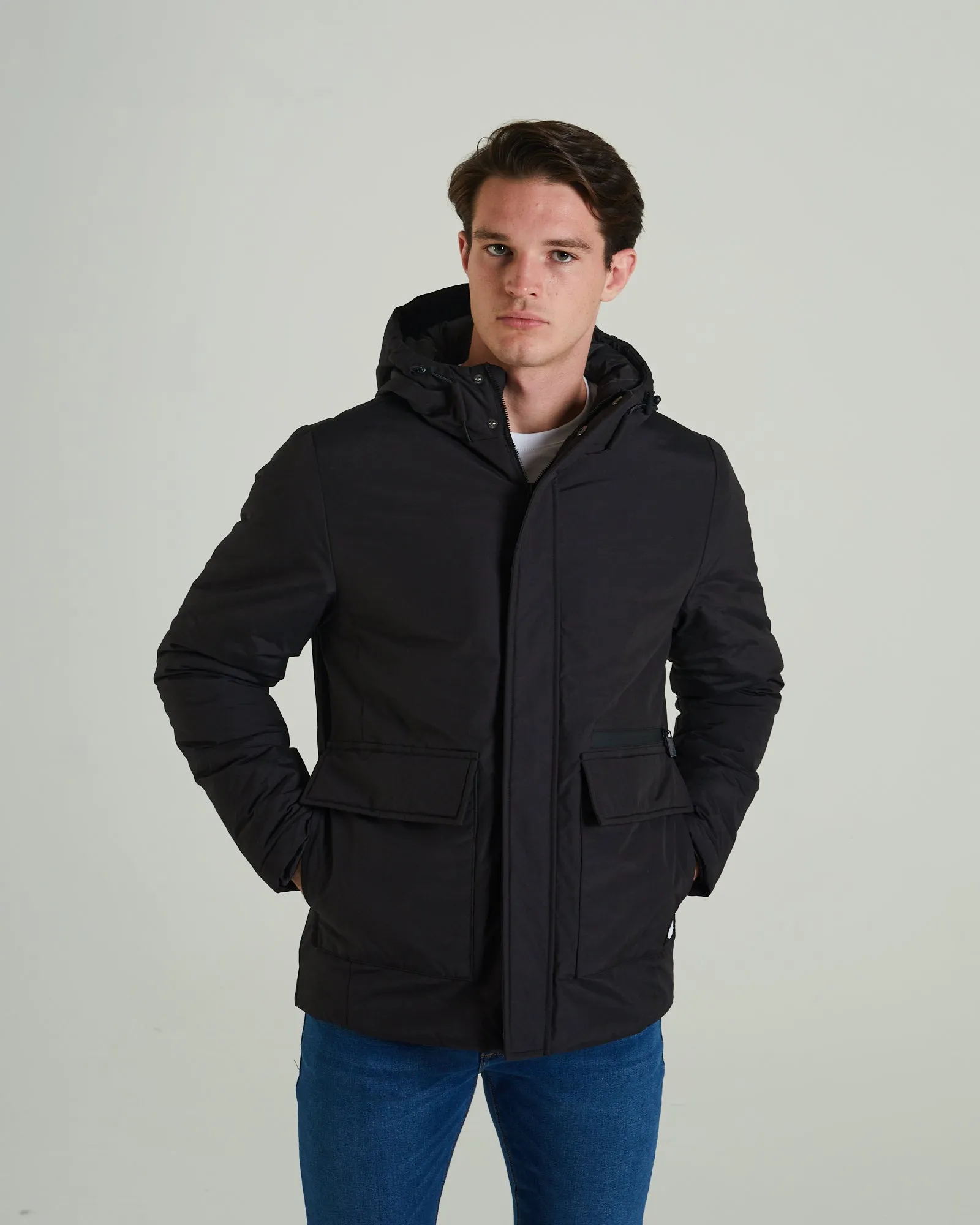 Bronson Parka Jacket New Black