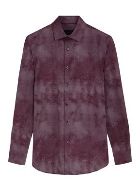 Bugatchi Ooohcotton Shirt James, Burgandy