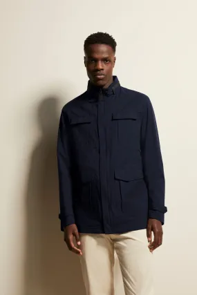 Sure! Here’s an optimized title for the Bugatti jacket:

Mens Stylish Navy Bugatti Jacket - Premium Quality, Sleek Design