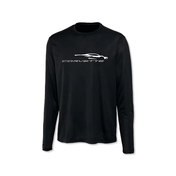 C8 Corvette Gesture Long Sleeve Tee