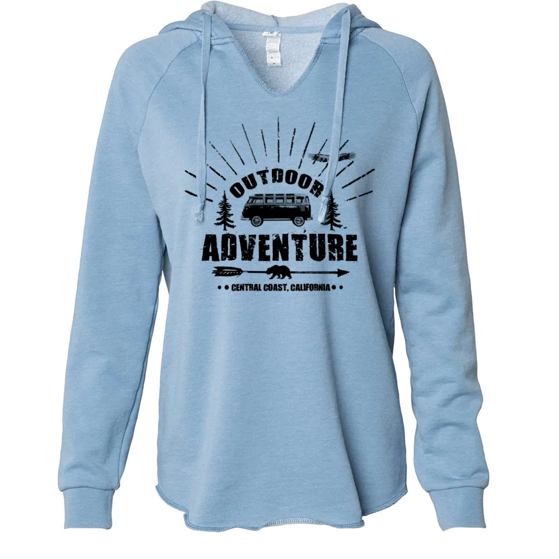 California Outdoor Adventure Women's Soft Hooded Pullover