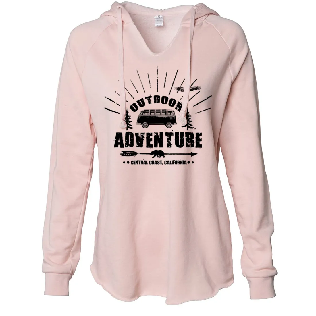 California Outdoor Adventure Women's Soft Hooded Pullover