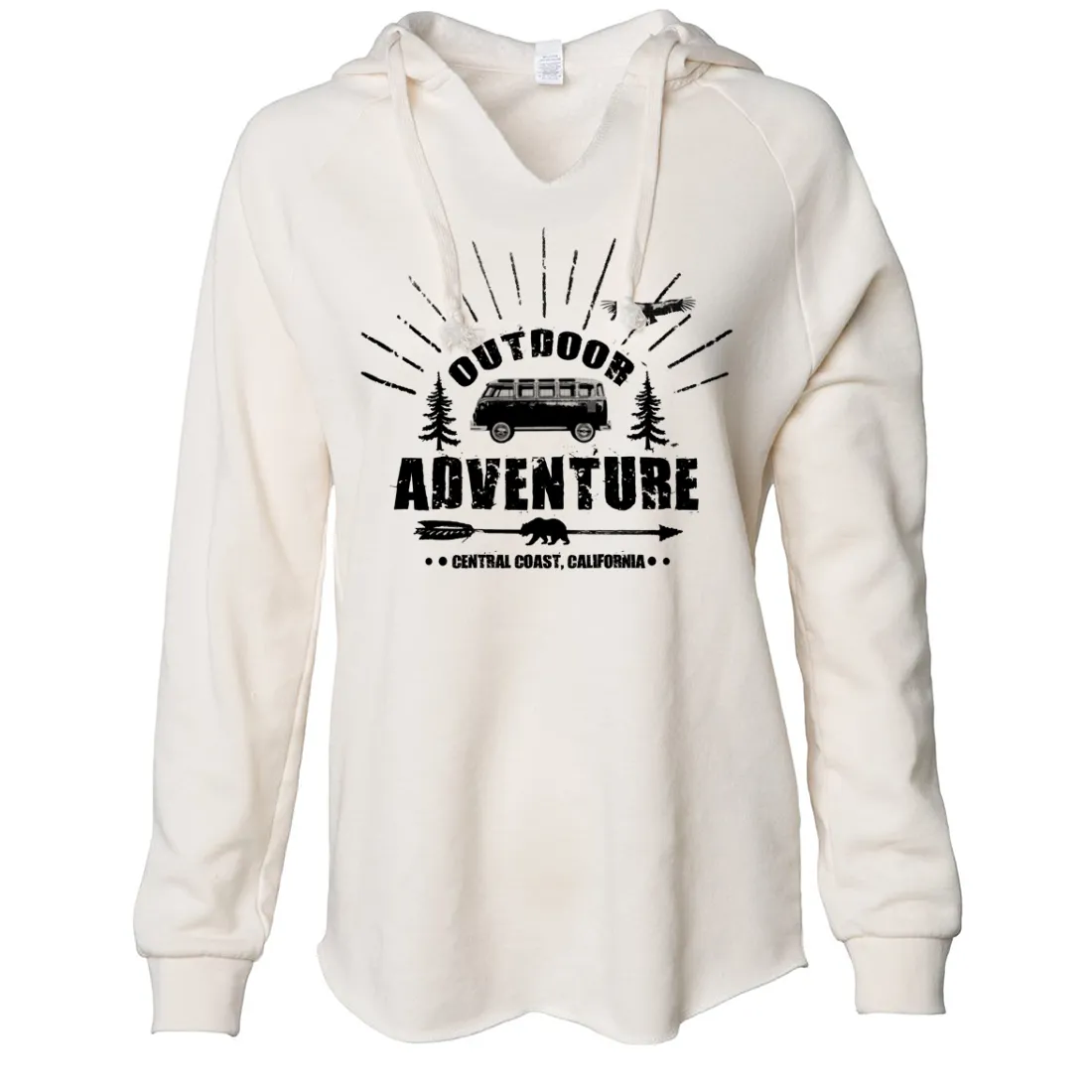 California Outdoor Adventure Women's Soft Hooded Pullover