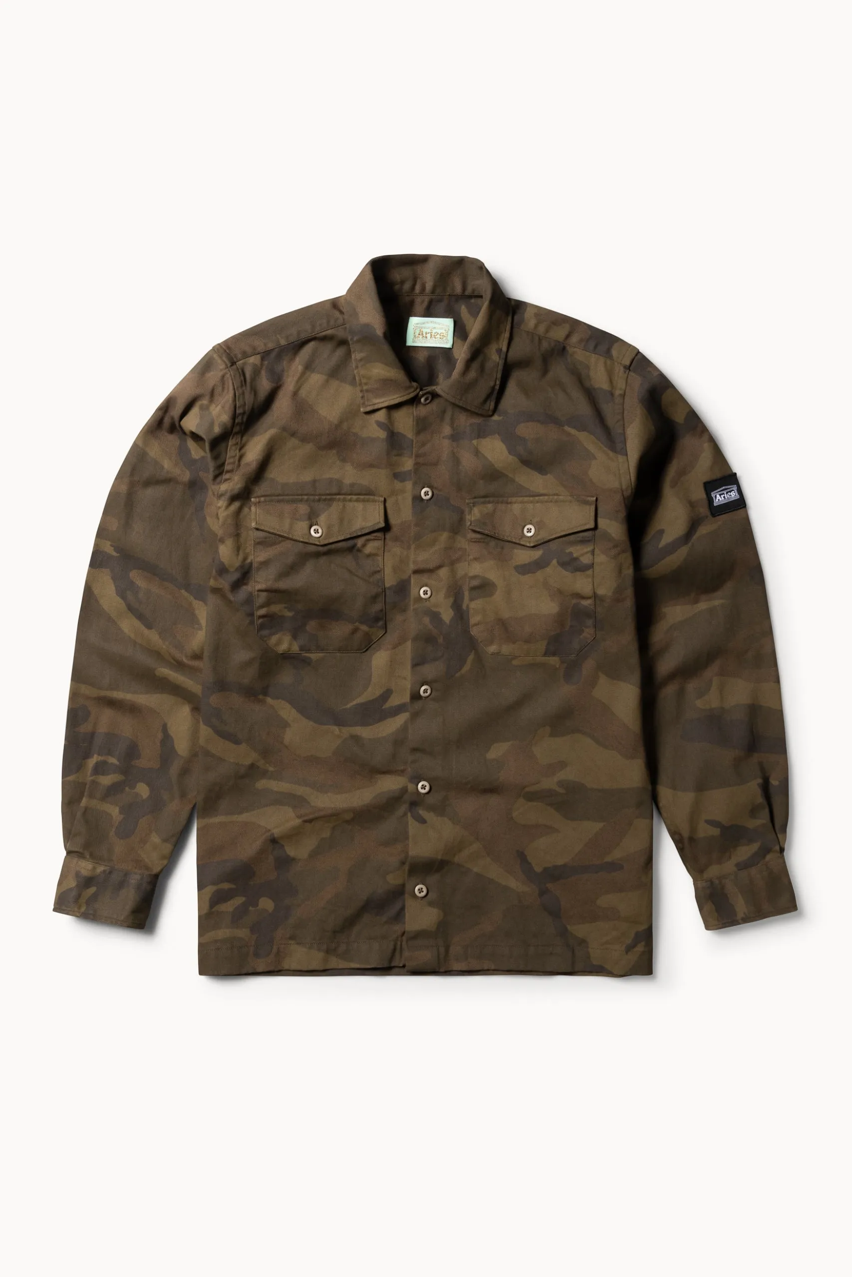 Camo LS Twill Shirt