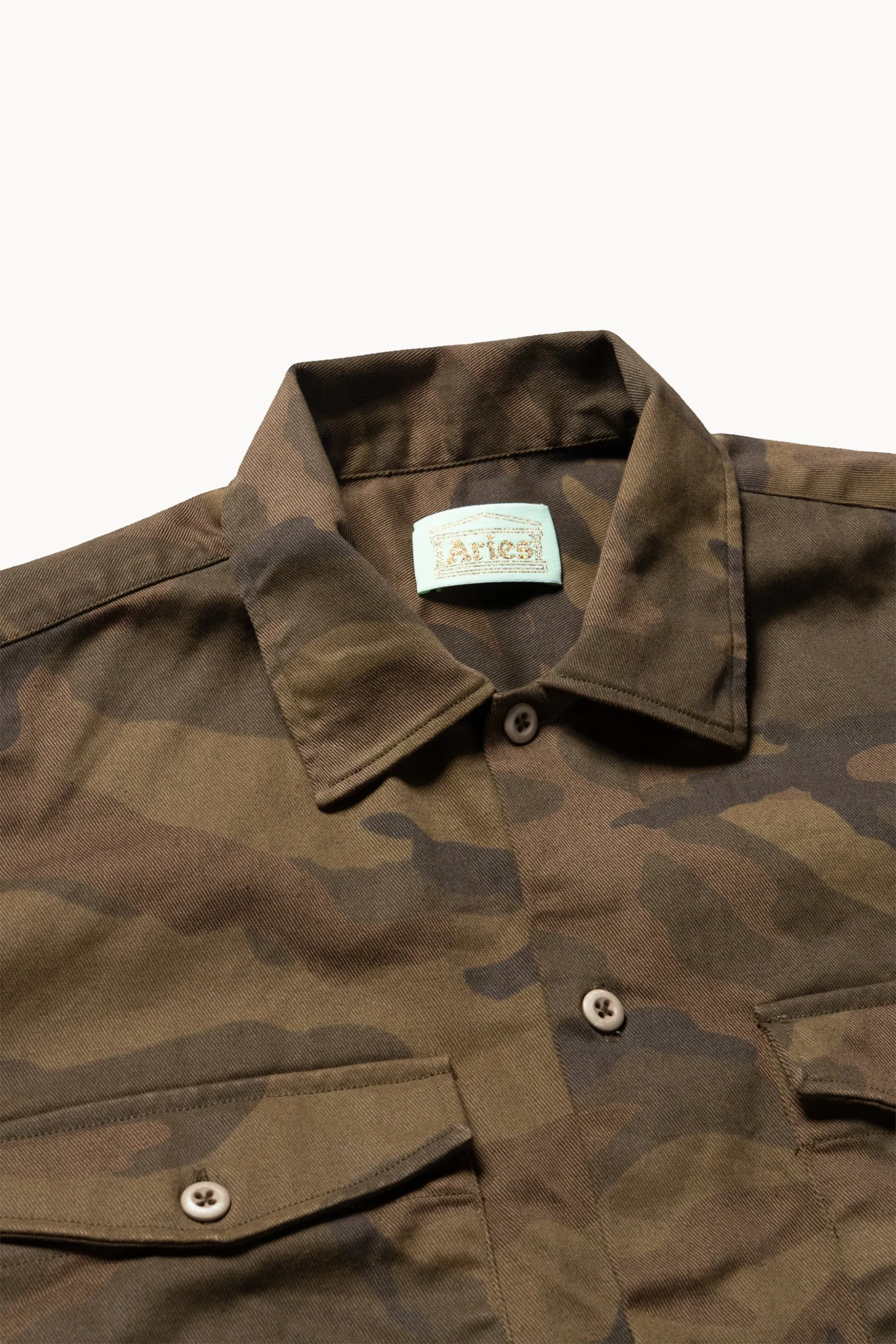 Camo LS Twill Shirt