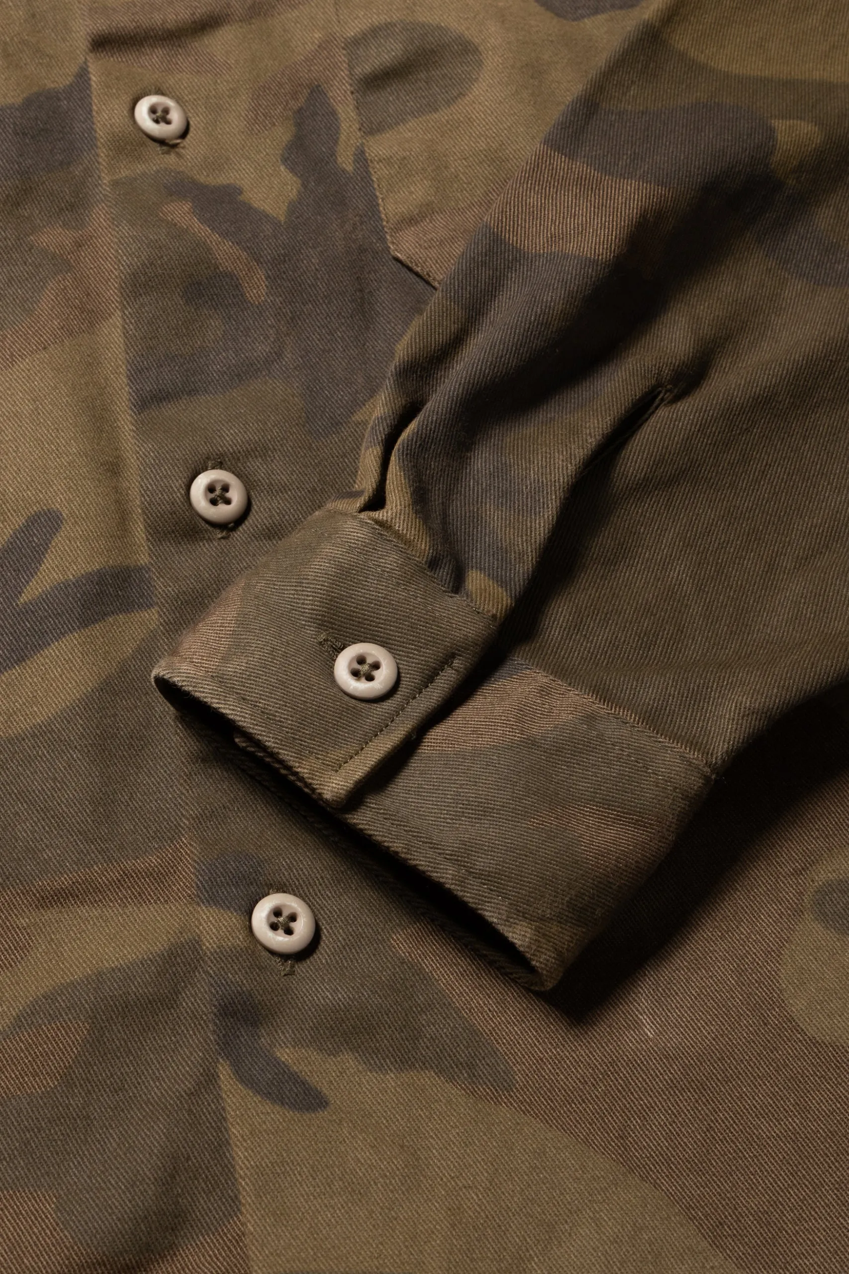 Camo LS Twill Shirt