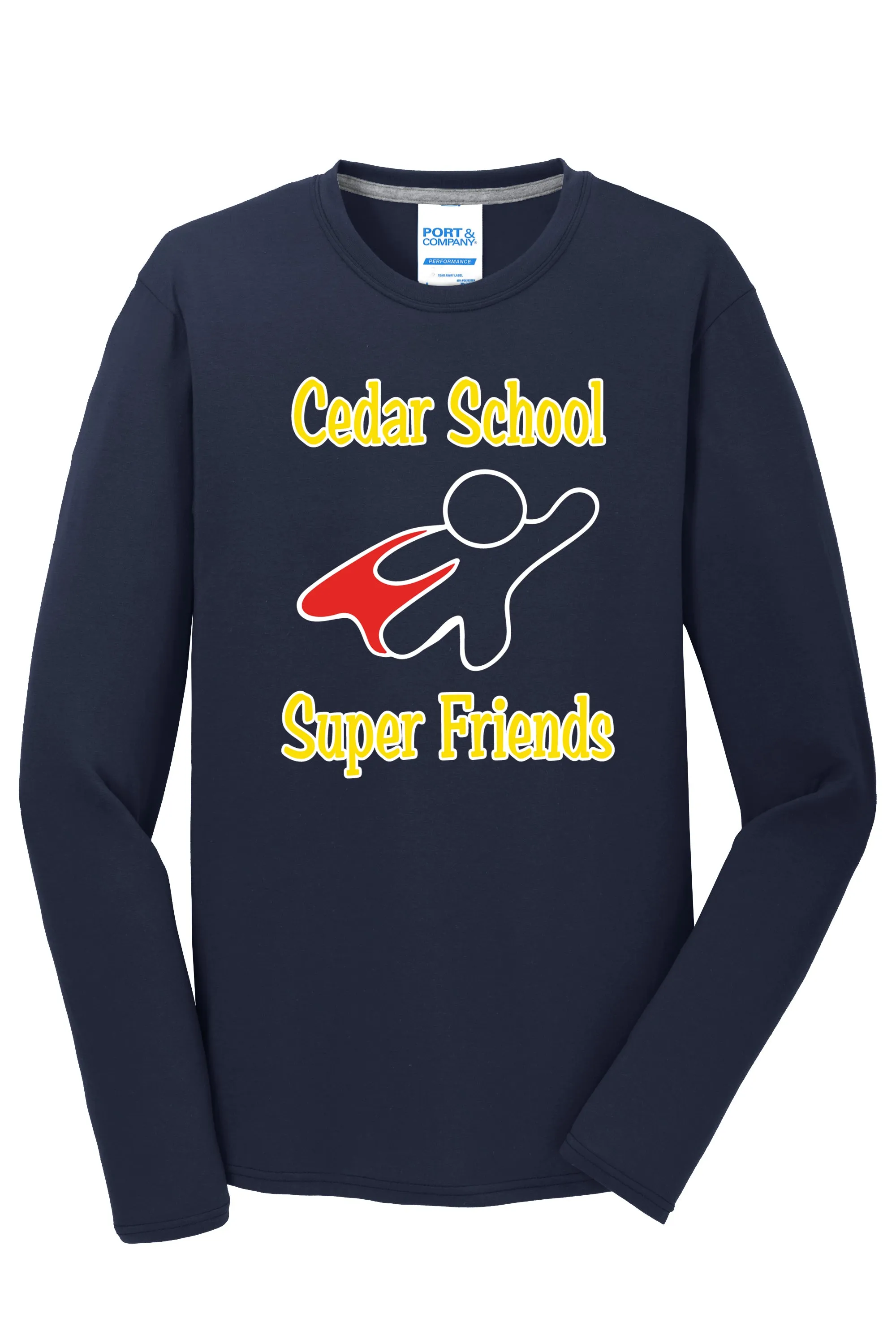 Cedar T-shirts - Adult/Youth - Long Sleeve Short Sleeve - Navy