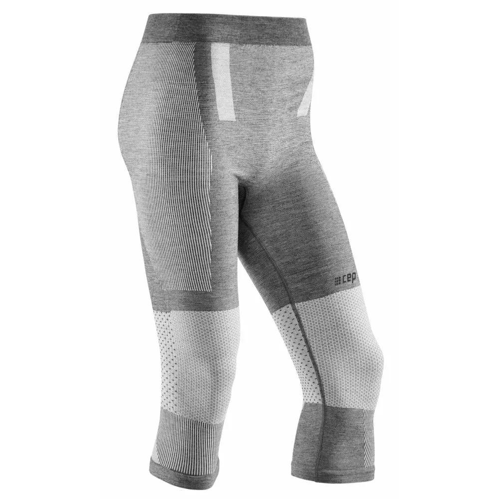 CEP Men's Ski Touring 3/4 Base Tights